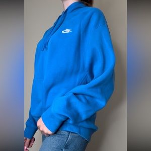 Blue Nike hoodie